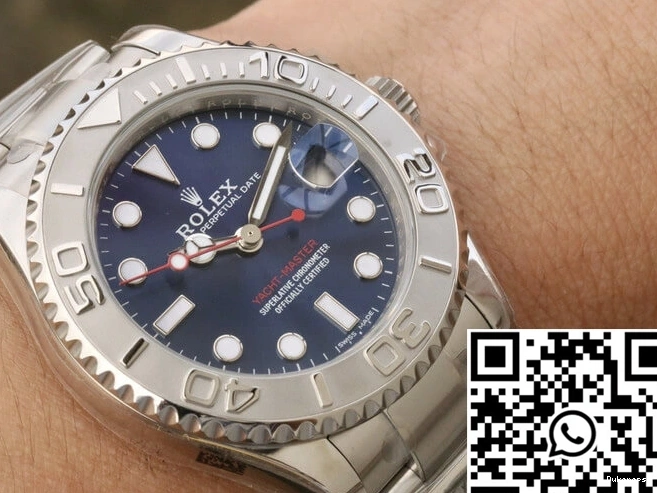 Rolex Blue Yacht Popular Dial AR 268622 Master 1269 Factory 0723
